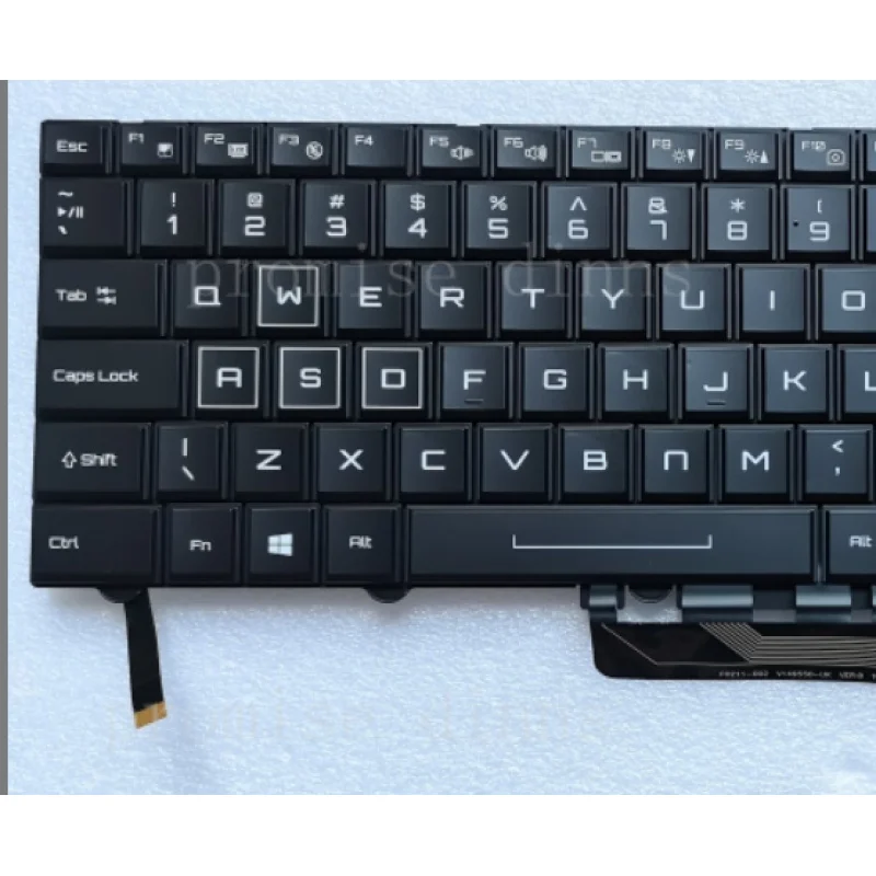M   Laptop Keyboard For Origin PC EON17-X 2017 US English With Backlit Black