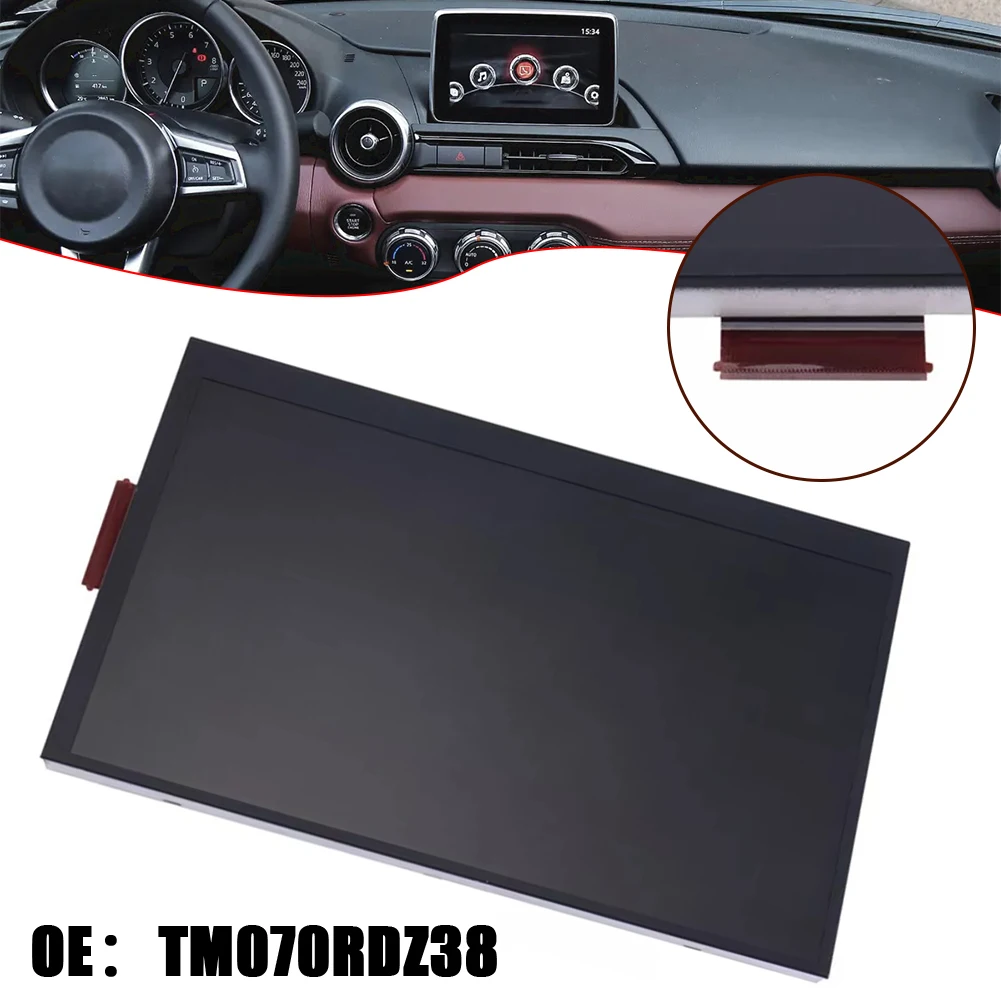 LCD Car Display Screen 7 Inch GPS Navigation High-quality Practical Quick Installation Reliable New Practical For CX-3