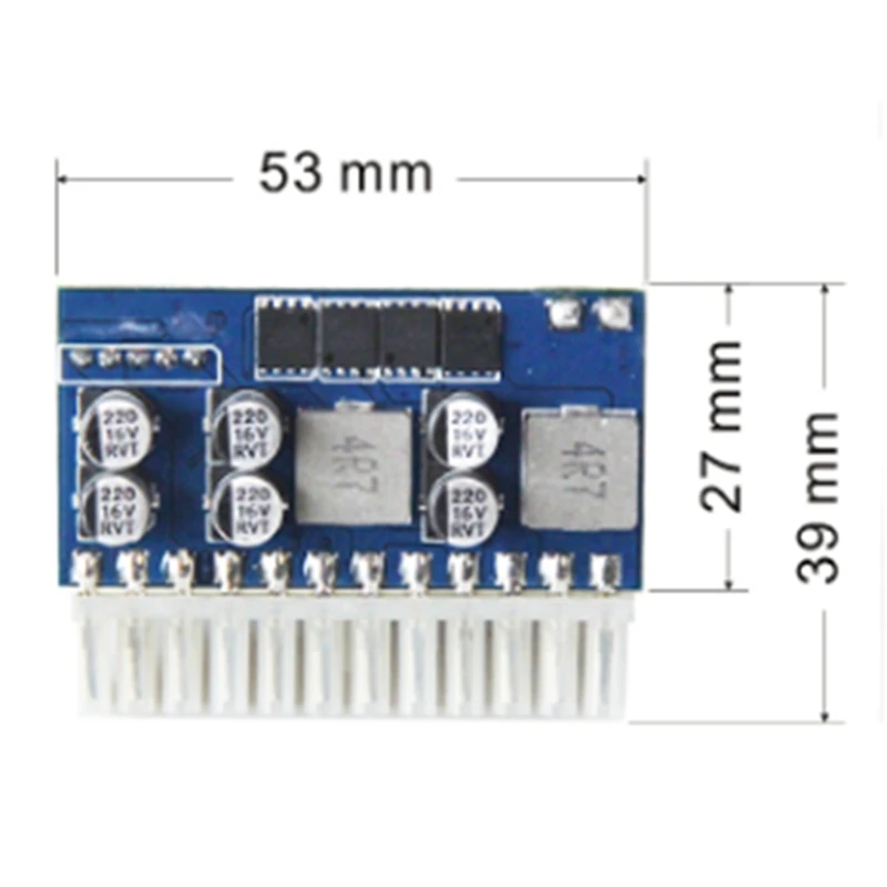 

DC 12 В 160 Вт 24-контактный переключатель ATX блок питания для автомобиля Mini ITX модуль питания высокой мощности ITX Case-A74P