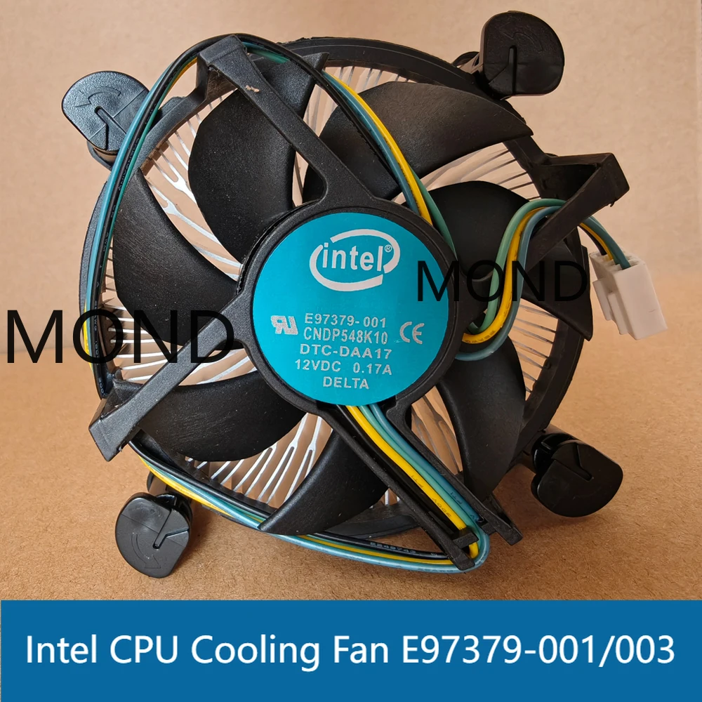 Intel CPU Cooling Fan E97379-001/003 Aluminum Heatsink Radiator I5 I7 Motherboard 12V 0.17A 0.2A 0.6A