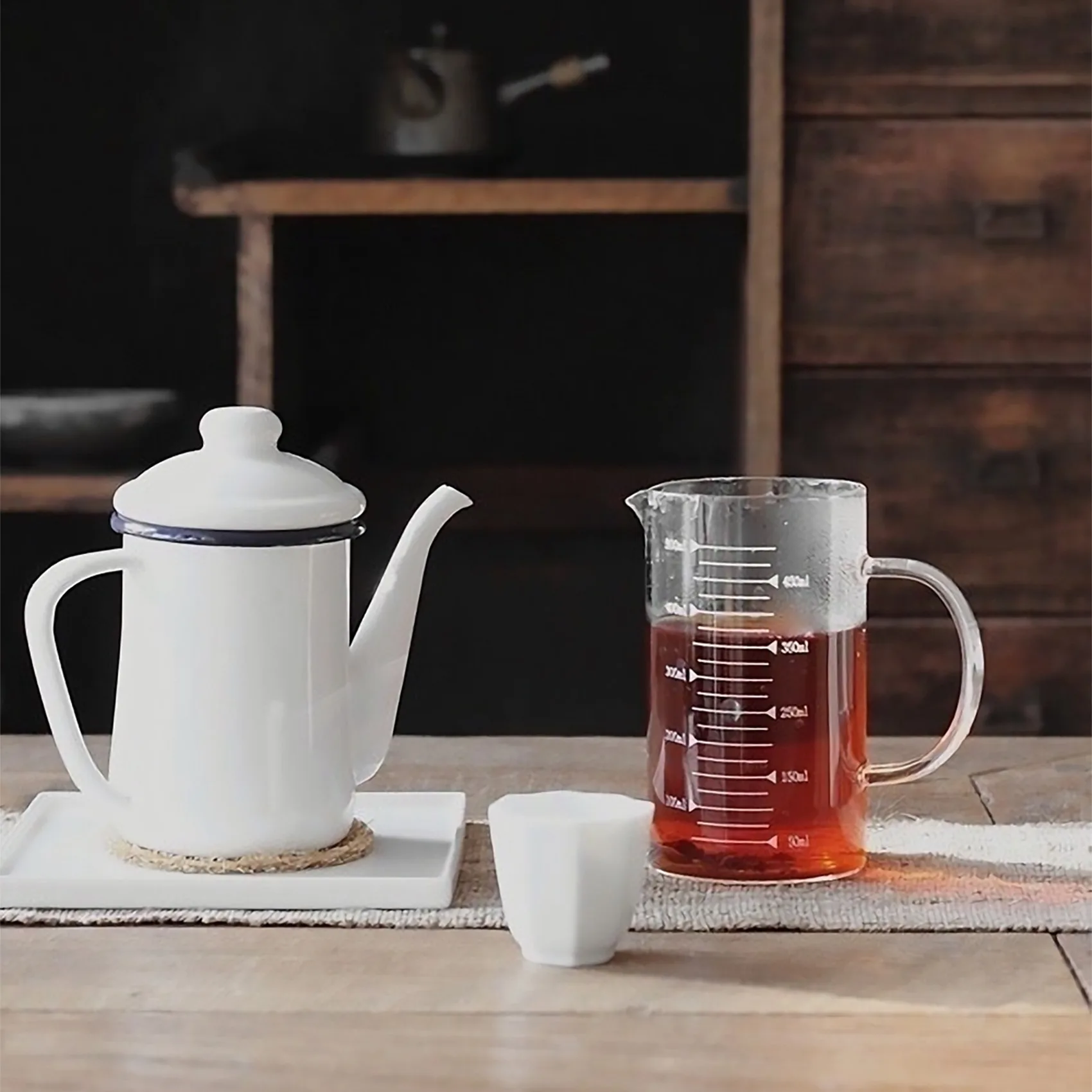 【Limited-Stock!】Enamel Coffee pan