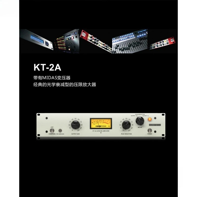 2A Studio Single Channel Tube Compressor Beperkende Processor