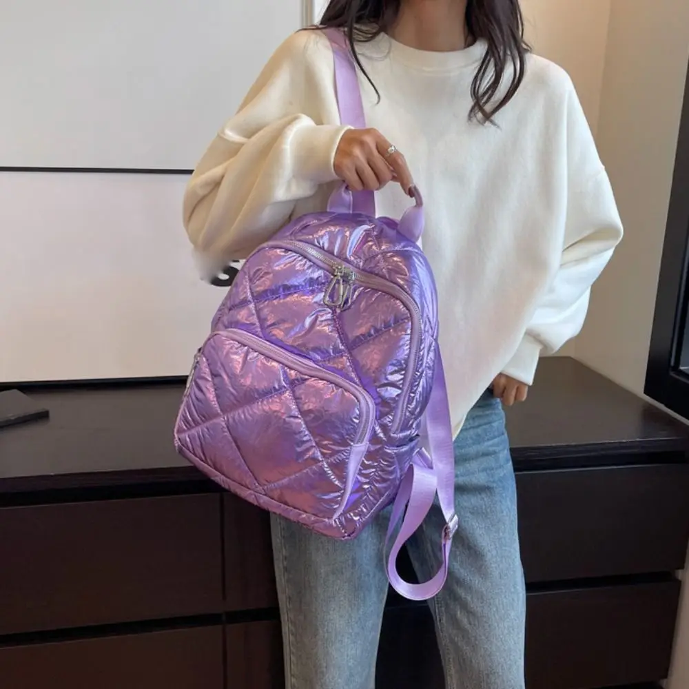 

Однотонный рюкзак из хлопка, с регулируемым нейлоновым ремнем на плечо, в складку, с рисунком облака, уличная школьная одежда для студентов