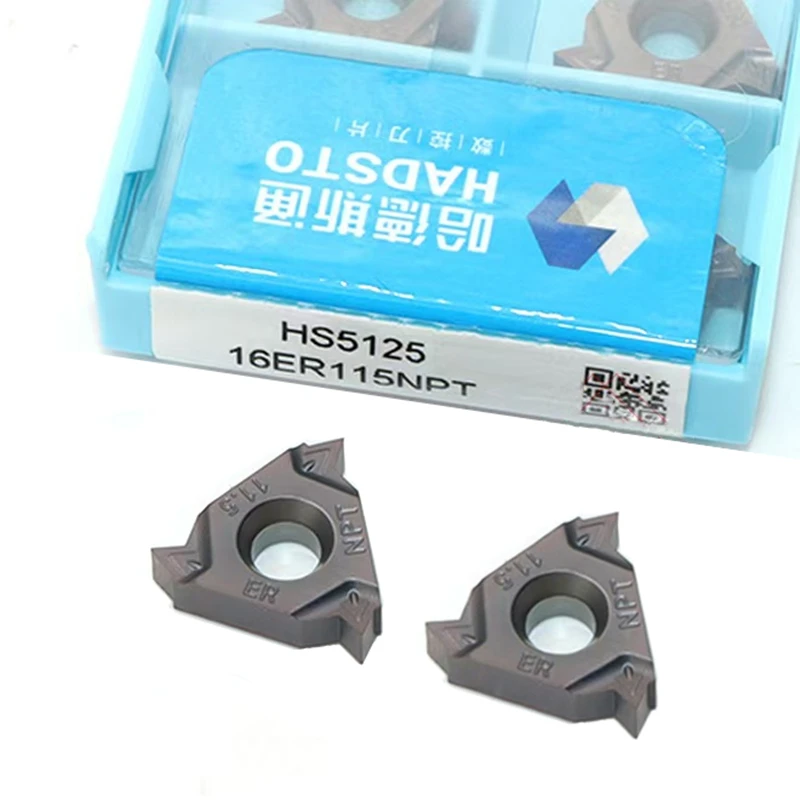 

16Er115Npt 16Er14Npt 16Er18Npt 16Ir115Npt 16Ir14Npt 16Ir18Npt Hs5225 Hs5125 Hadsto Car Lathe Car Cutting Car Alloy Tool American Standard Tube Threaded Cnc Blade Processing Stainless Steel