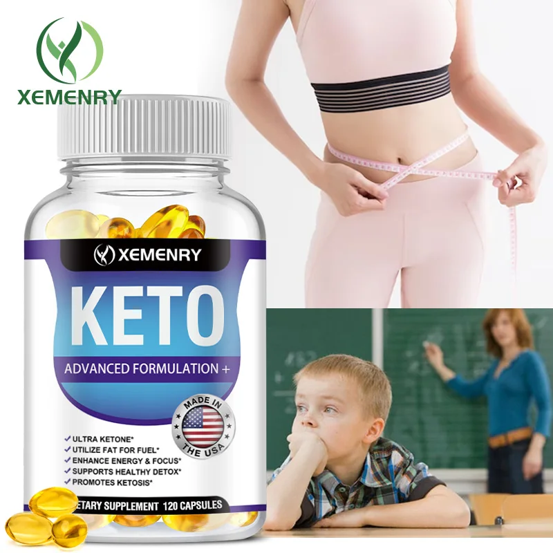 

Natural Keto Supplement - Weight Management, Cleansing Detox Fat Burning Appetite Suppressant, NON-GMO