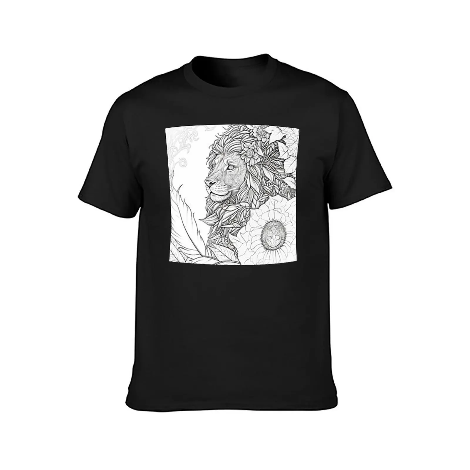 The lion, leopard and jackal were not eaten T-Shirt quick-drying Aesthetic clothing blanks t shirt for men