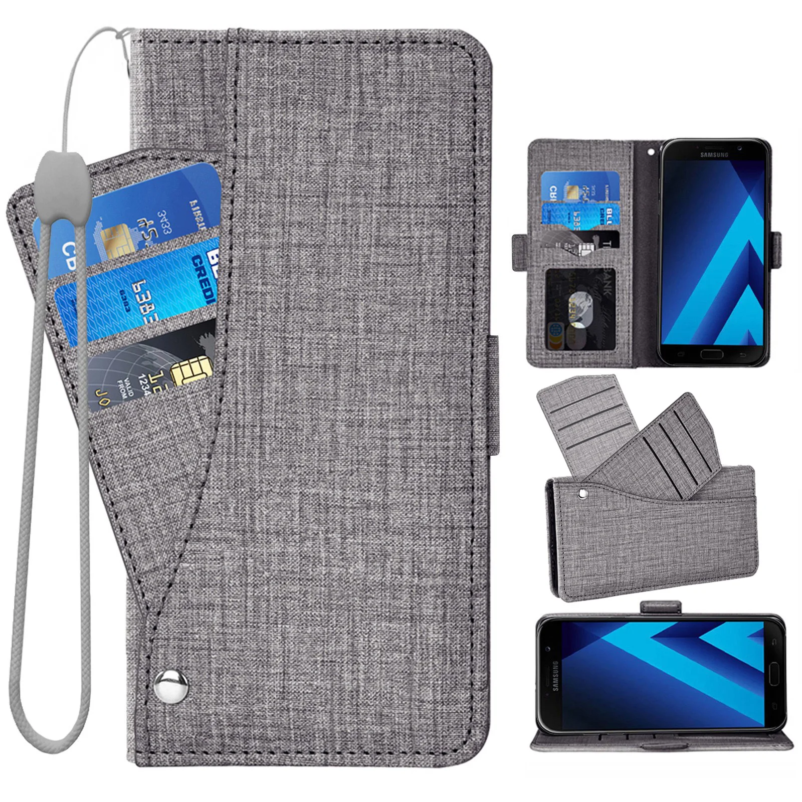 

Flip Cover Leather Wallet Phone Case For TCL 10 20 XE SE Bremen 20AX 20R 20L 20S 20E Plus Pro 5G With Credit Card Holder Slot