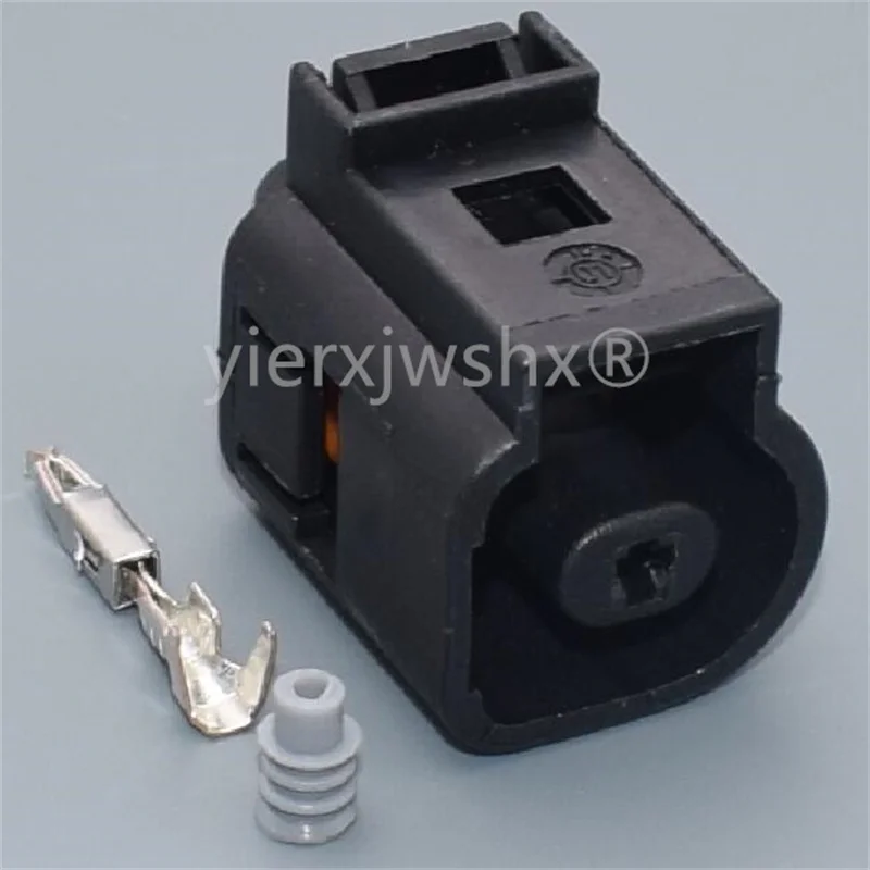 1Set 1 Pin Female Oil Pressure Sensor Connector Plug Horn Socket 1J0937081 1J0973701 1J0973701A For Jetta Golf GTI Passat