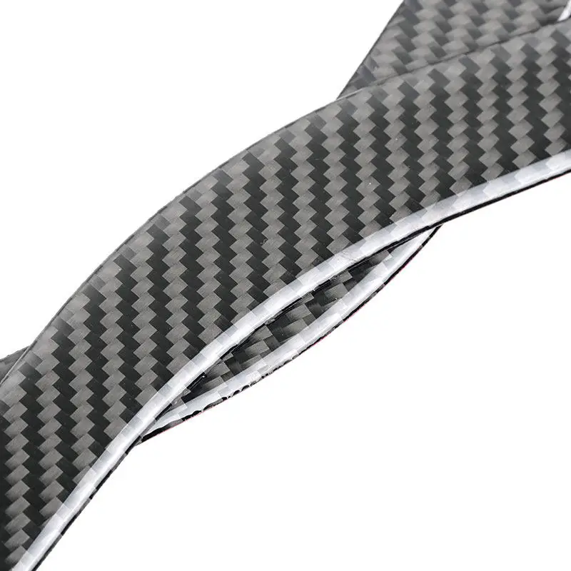 

For Honda CRV 2007 2008 2009 2010 2011 2pcs Soft Carbon Fiber Car Center Control Side Cover Trim Interoir Accessories