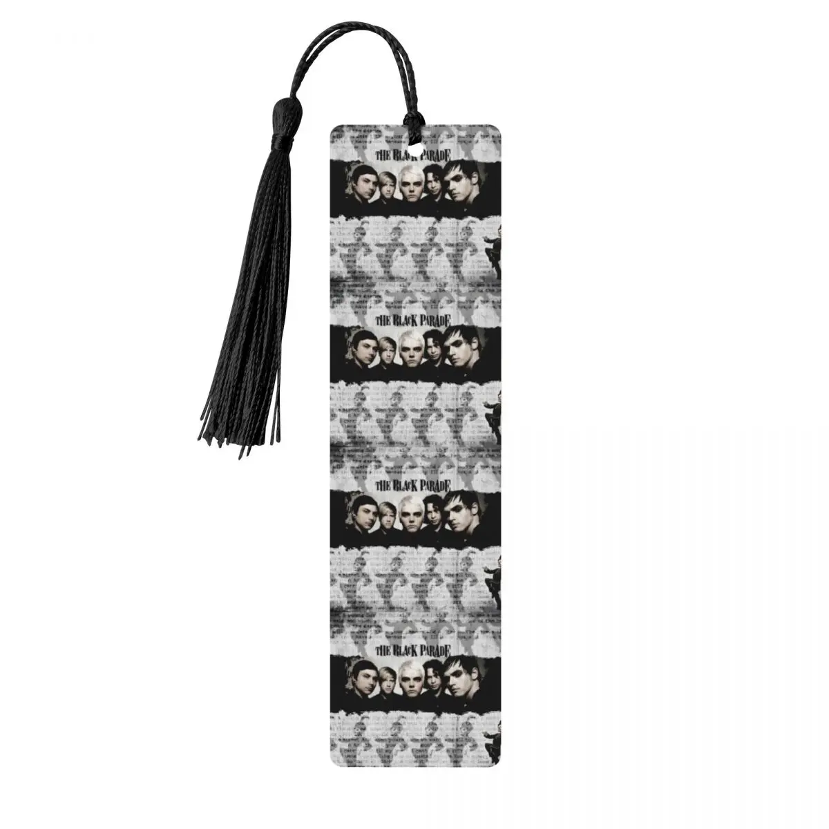 

Rock Band C-Chemicals Romances Book Mark with Tassel Dead Emo Popular Style Pagination Mark Office School Supplies Stationery