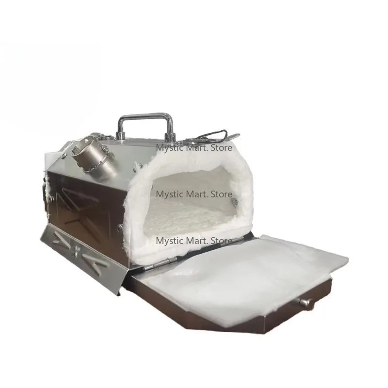 

Small Scale -powered Blacksmith Forge Furnace for Knife & Horseshoe Forging Blacksmith's Tool Industrial Furnace