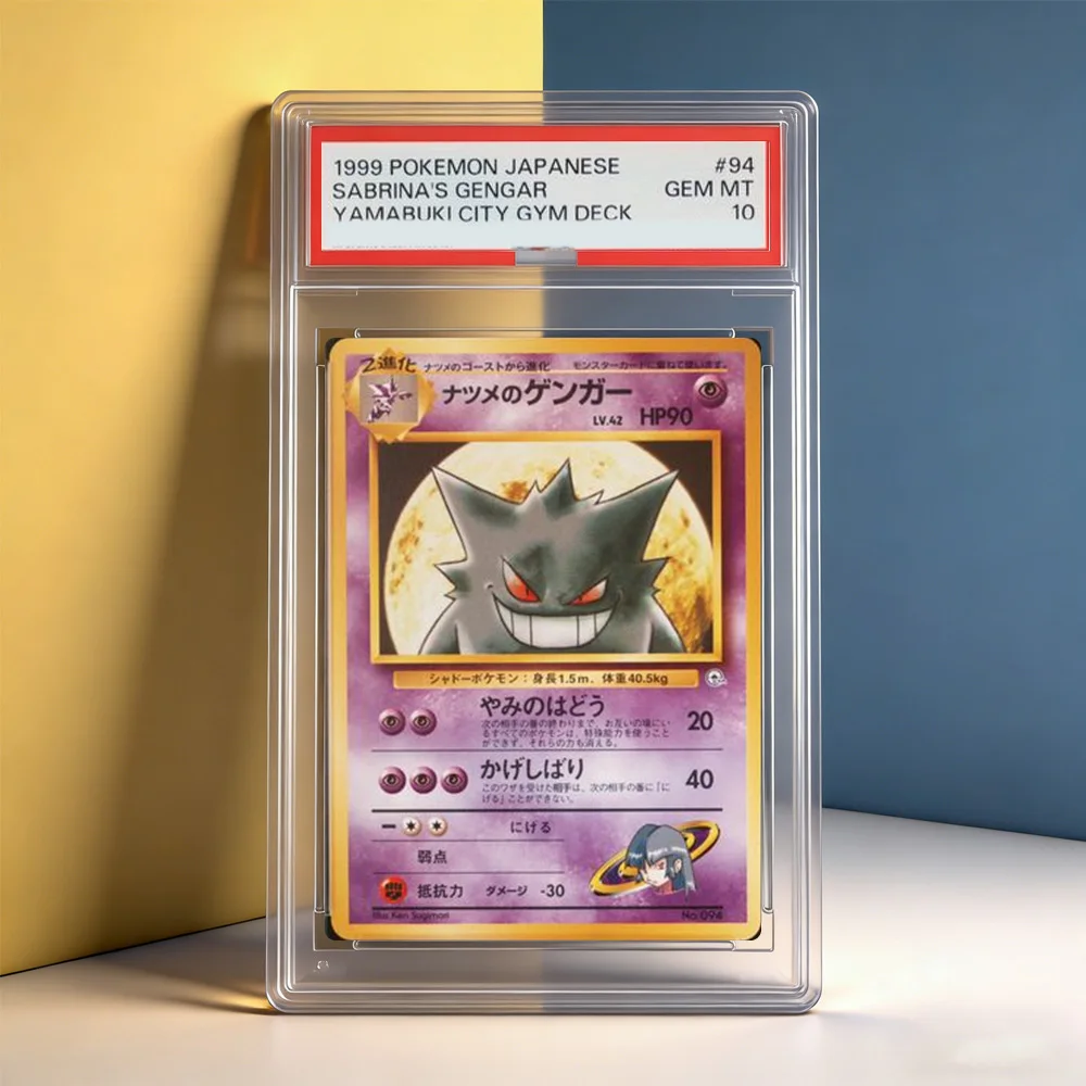 

DIY Proxy PTCG Graded Card 1999 PTCG JAPANESE GENGAR DECK GEM MT 10 Card Anime Game Gift