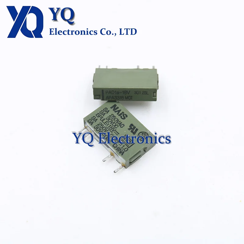 5PCS/lot New OriginaI PAD1A-18V APA3316 PAD1A-18 or PAD1A-5V or PAD1A-12V or PAD1A-24V DIP-4 5A 18V Power Relays