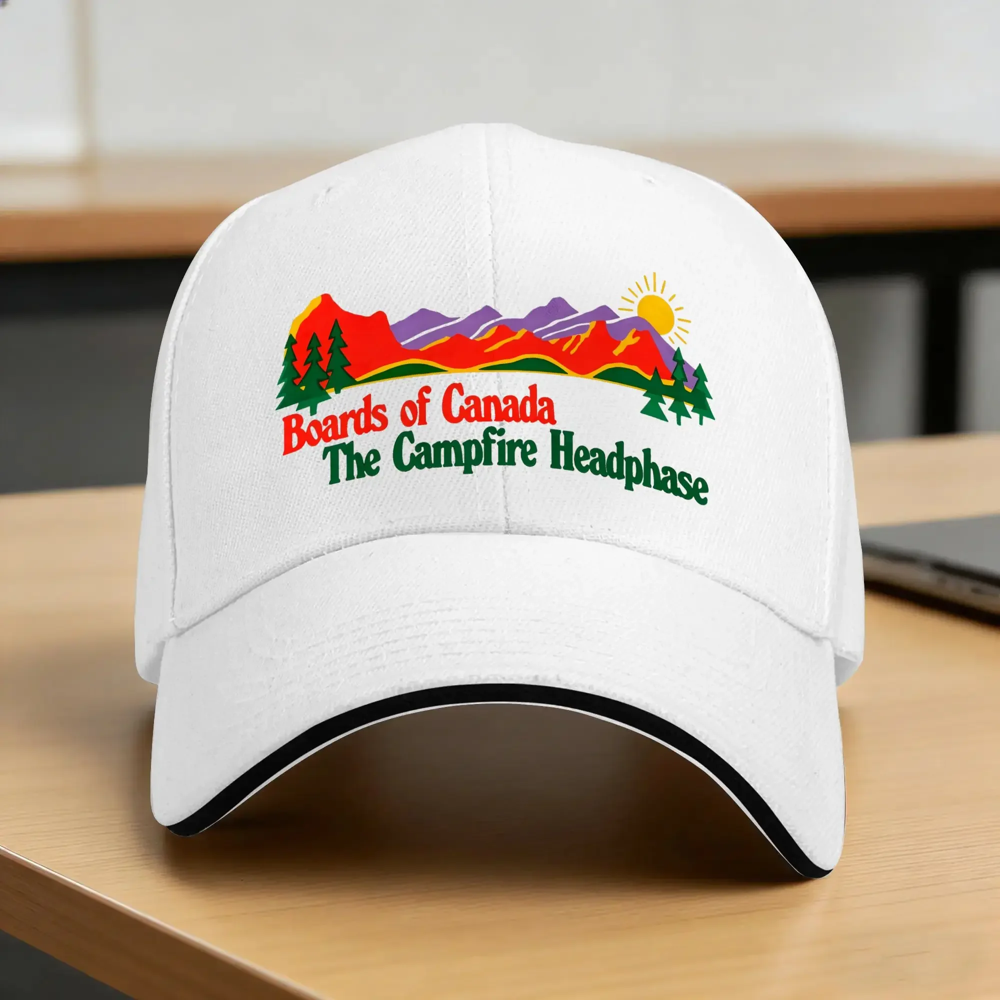 New Summer Boards of Canada  Baseball Cap  Hiking Fishing y2k Cool Hip Hop Hats Unisex Custom DIY Sun Baseball Caps