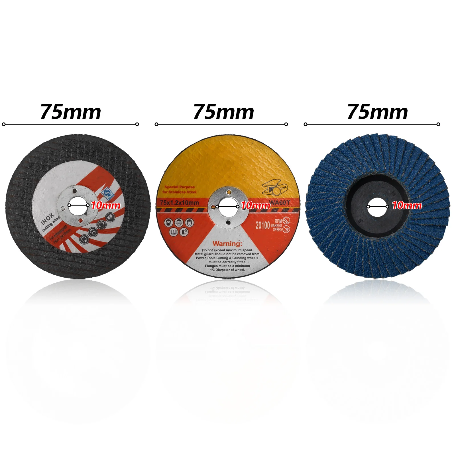 Resin Saw Blade Cutting Discs Accessories Grinding Wheels Part Power Tools Rotary Blade 15pcs/set Abrasive New