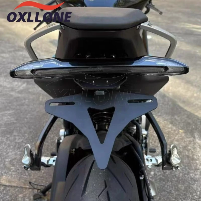 

675SRR Rear License Plate Holder Bracket For CFMOTO 675SR-R 675NK 675SR SS 2024 2025 2026 Motorcycle Tail Tidy Fender Eliminator