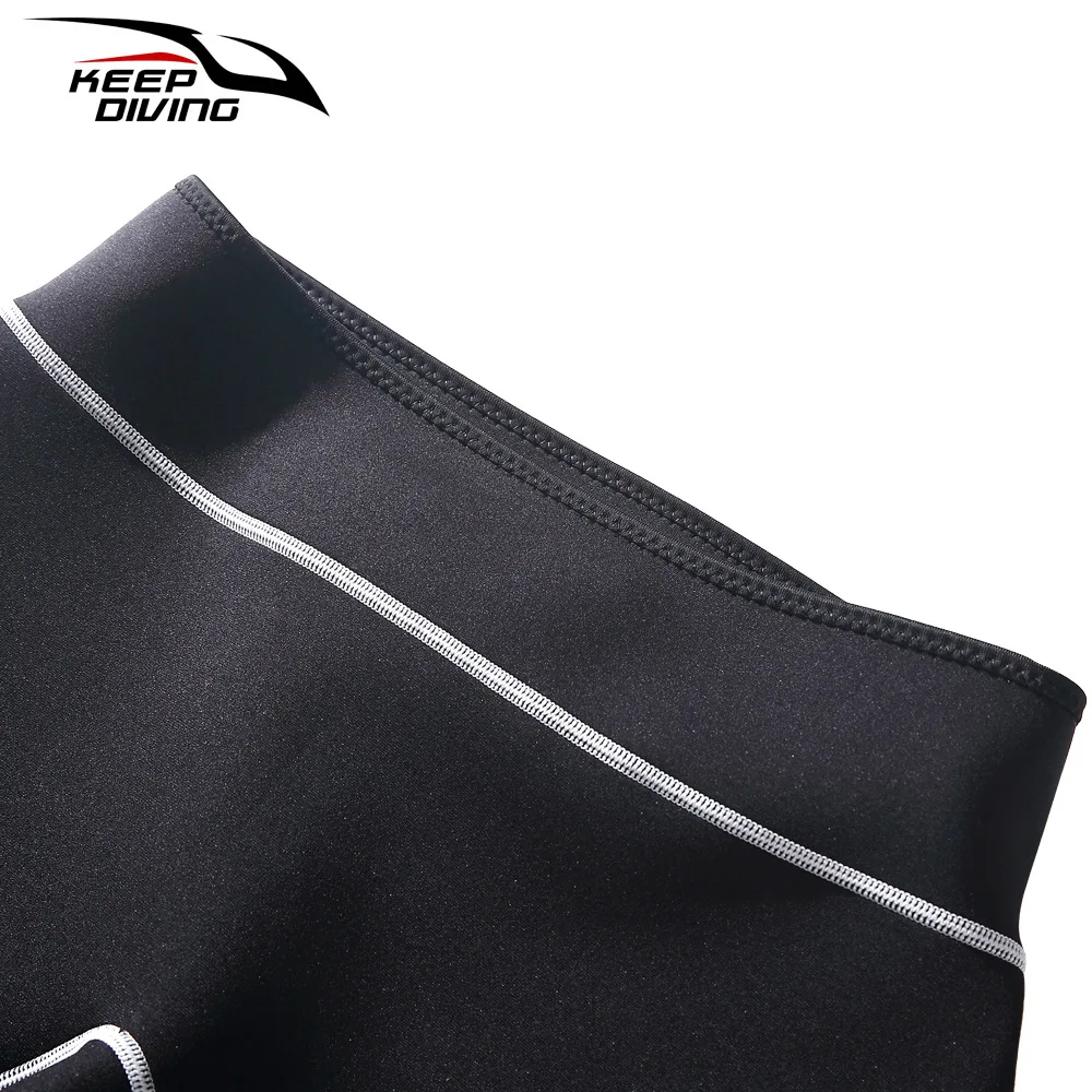 Trajes de neopreno elásticos para hombre y mujer, pantalones de buceo y surf, pantalones cortos cálidos y con protección solar, 2MM