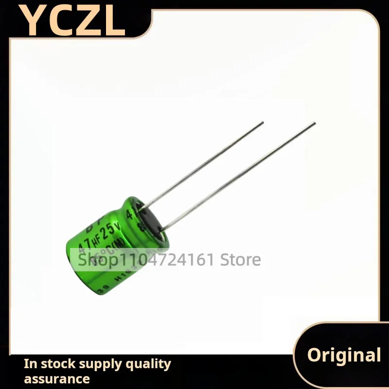 10PCS new imported genuine MUSE BP 47uF/25v stepless audio coupling electrolytic capacitor