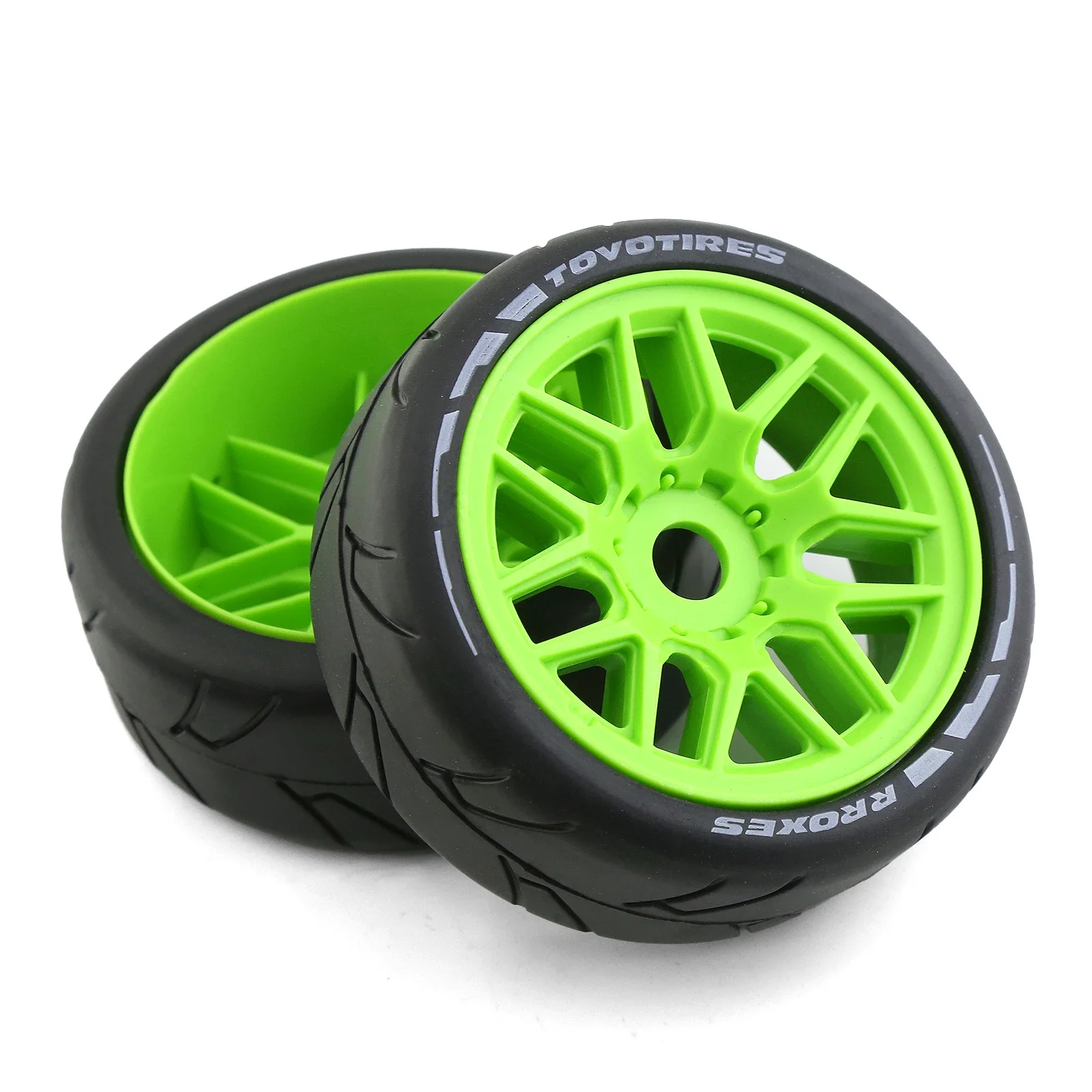 Pneumatico GT flat-out per auto da rally WRC in scala 1/8 per corse su autostrada, accoppiatore da 17 mm, Yuejie