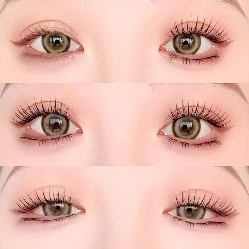 Kein Kleber Nötig Idol Künstliche Wimpern Große Kapazität 7-9mm Selbstklebende Wimpern DIY Wimpernverlängerung Koreanisches Make-up Cluster-Wimpern – Detail 9
