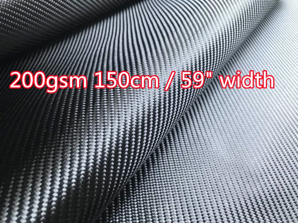 Carbon Fiber Cloth Real Toray raw materials 150cm width for cover a car hood 5.9oz /240gsm 200gsm 2x2 twill Carbon Fabric