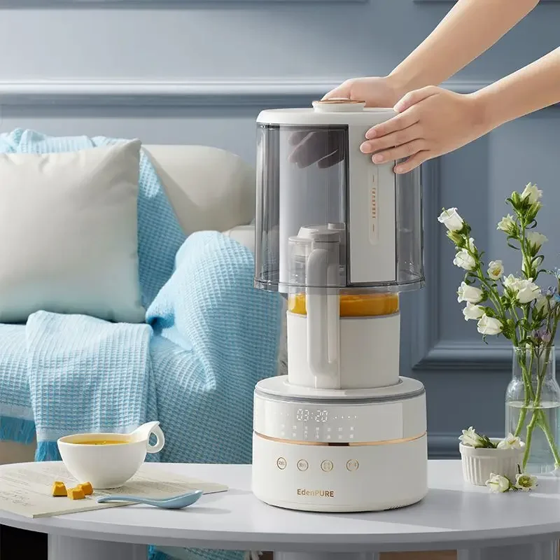 ใหม่อัตโนมัติความร้อนแบบบูรณาการเครื่องนมถั่วเหลืองขนาดเล็กตะกรันน้ำเครื่องปั่นอาหารมัลติฟังก์ชั่เครื่องปั่นครัว