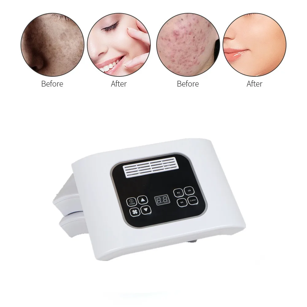 Portable 7 Colors Pdt Led Light Therapy Machine Spa Use New Design Facial Light Therapy Machine for Home Use