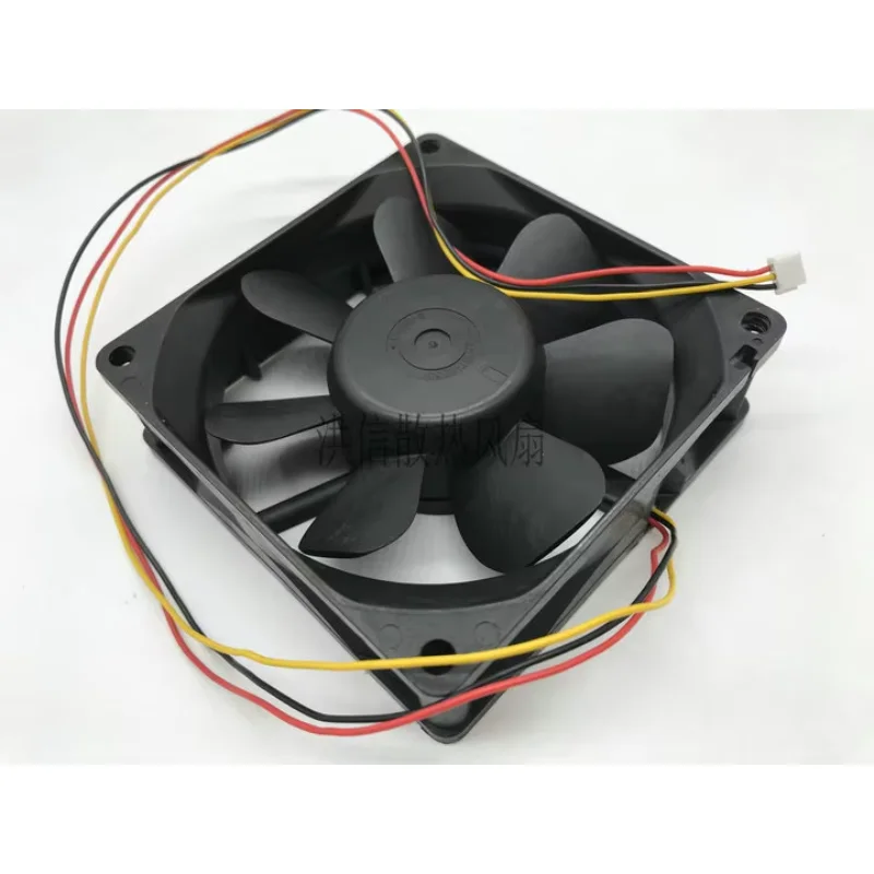 SANYO DENKI 9A0812G419 DC 12V 0.38A 80x80x25mm 3-Wire Server Cooling Fan