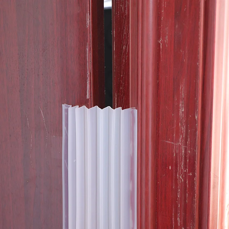 Protecteur de Charnière de Porte de Sécurité pour Enfant, Couverture Anti-Pincement, Bancs en Silicone, Bande de Bord Pliable pour Armoire