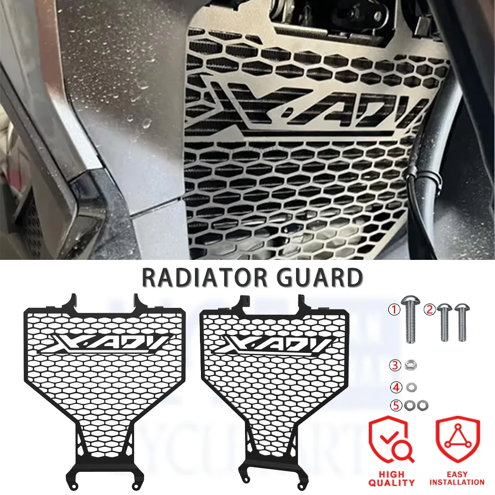 

2025 X-ADV 750 Motorcycle Radiator Grille Guard Protection Cover Protector For HONDA XADV 750 XADV750 X ADV xadv 2021-2023 2024