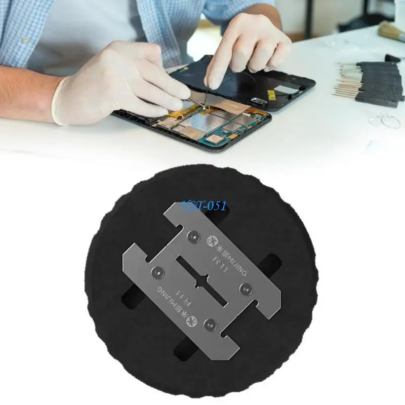 E15A Universal Motherboards Chip Fixture 360 Rotating High Temperature Resistant For DIY Repair Tool