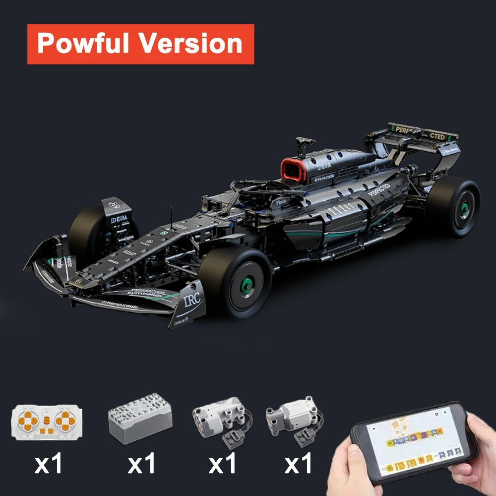 Static/RC Building Blocks Racing Classic Performance Building Block Supercar Models Kit DIY Toy Boy Super Car Christmas Kid Gift