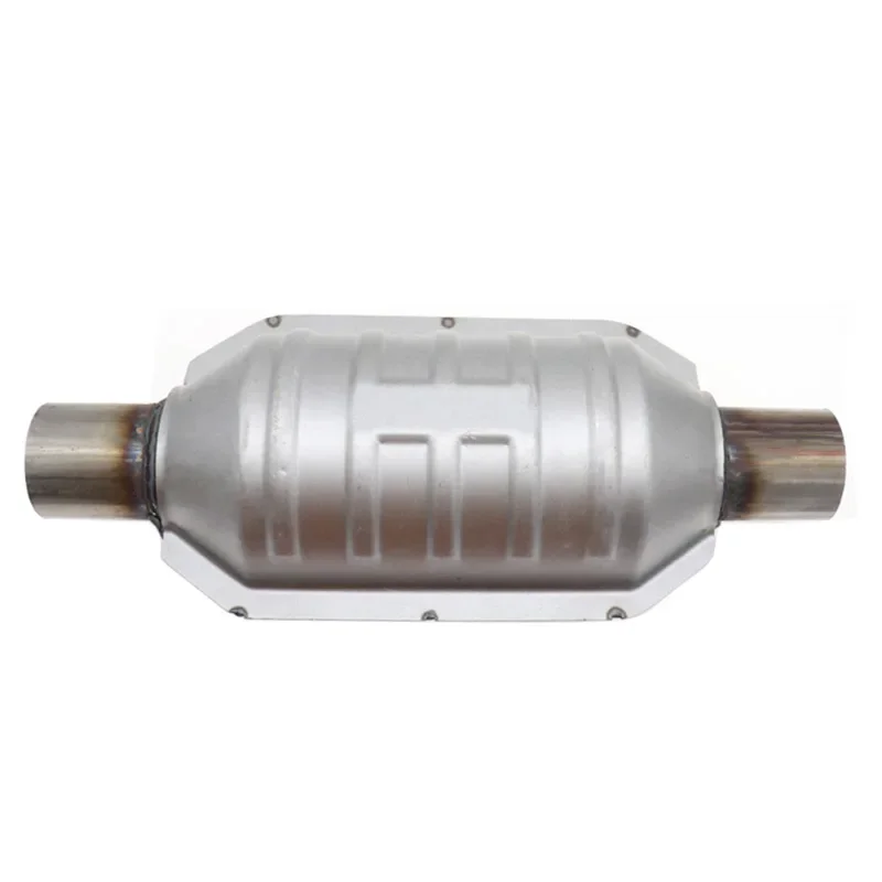 2inch EURO 1 Universal Catalytic Converter High Flow Stainless  Inlet Outlet High Flow With 400 Cells Ceramic Catalyst