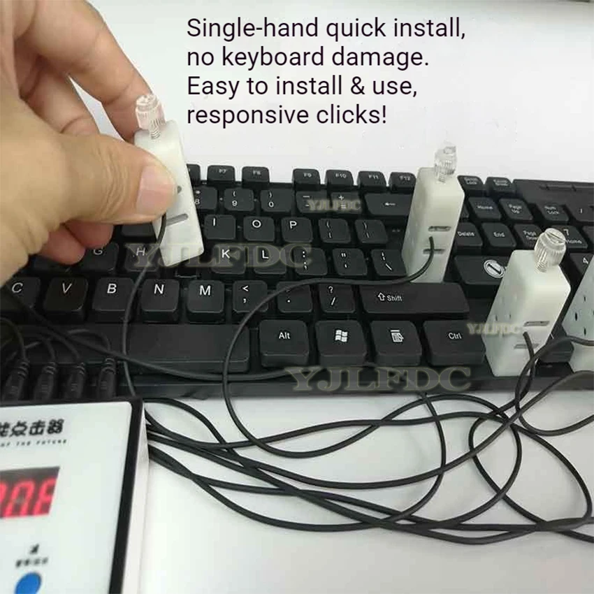 Keyboard Mute Physical Clicker One Machine Multi-channel Manipulator Delay Work Intelligent Cycle Assistant  Mute
