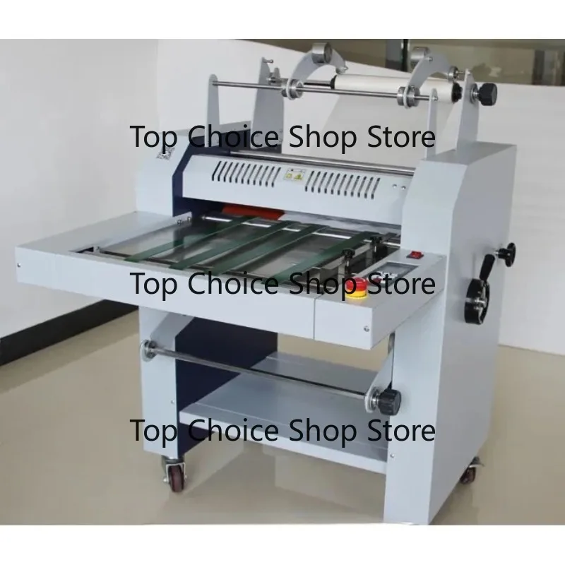 Machine Sheet Laminating Machine Protective FilmManual Feeding Semi Automatic Hydraulic Hot Roll Paper Laminating