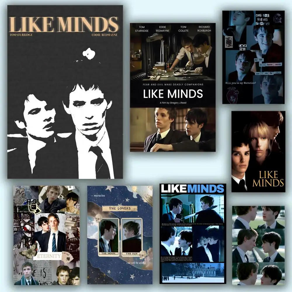 Like Minds Poster Aesthetic HD PVC Wall Art - Waterproof Wear Resistant For Home Hotel Bar
