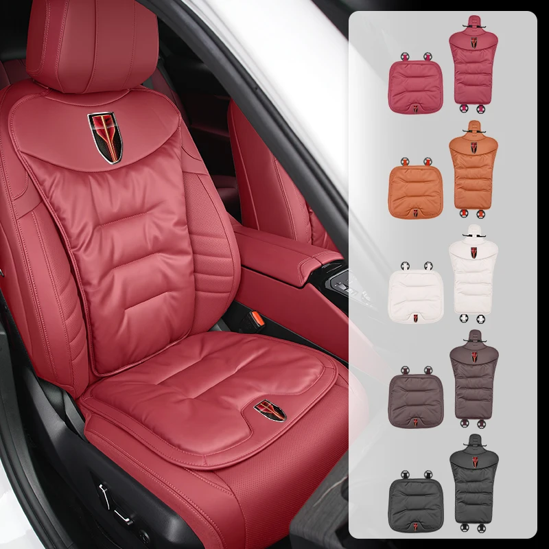 

New Luxury Car Velour Leather Cushion Breathable Back Seat Cushion Seat Cover For Hongqi HS5 H5 H9 E-QH5 HS7 E-HS9 H7 E-HS3
