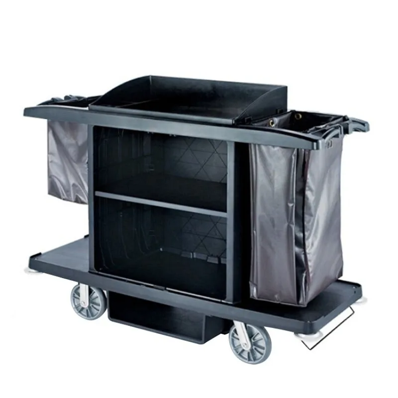 

Southern Plastic Room Service Vehicle Hotel Room EntranceBilateral Linen Cart Unilateral Door Work Cleaning