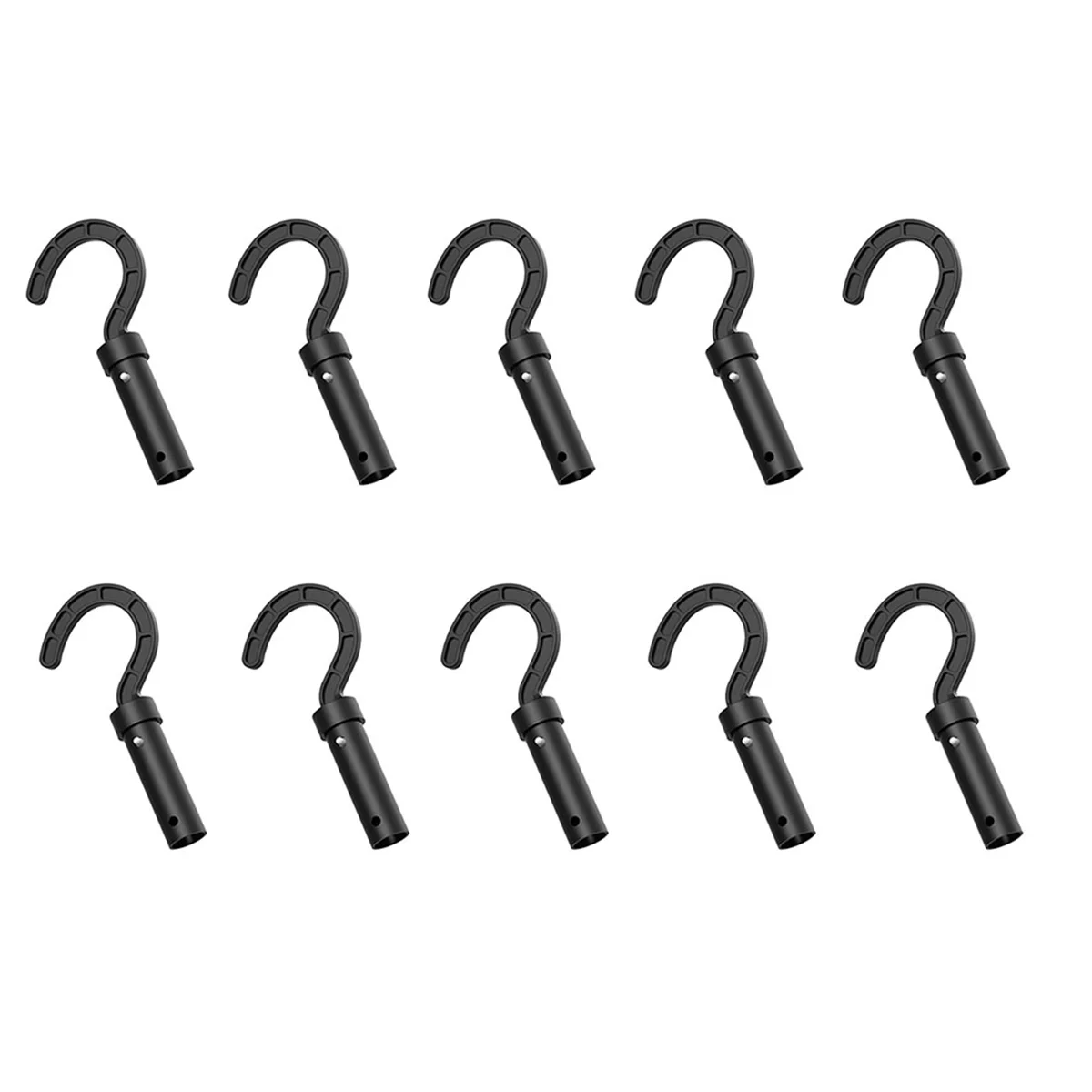 10Pack Black Hook for Robotic Pool Cleaners for All Pool Robot Cleaners, for Pool or Underwater