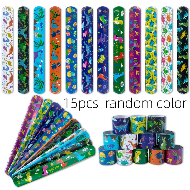 

15pcs Cars Slap Bracelets Party Favor Lightning McQueen Birthday Party Kids Gifts Classroom School Rewards Party Decoratio Toy