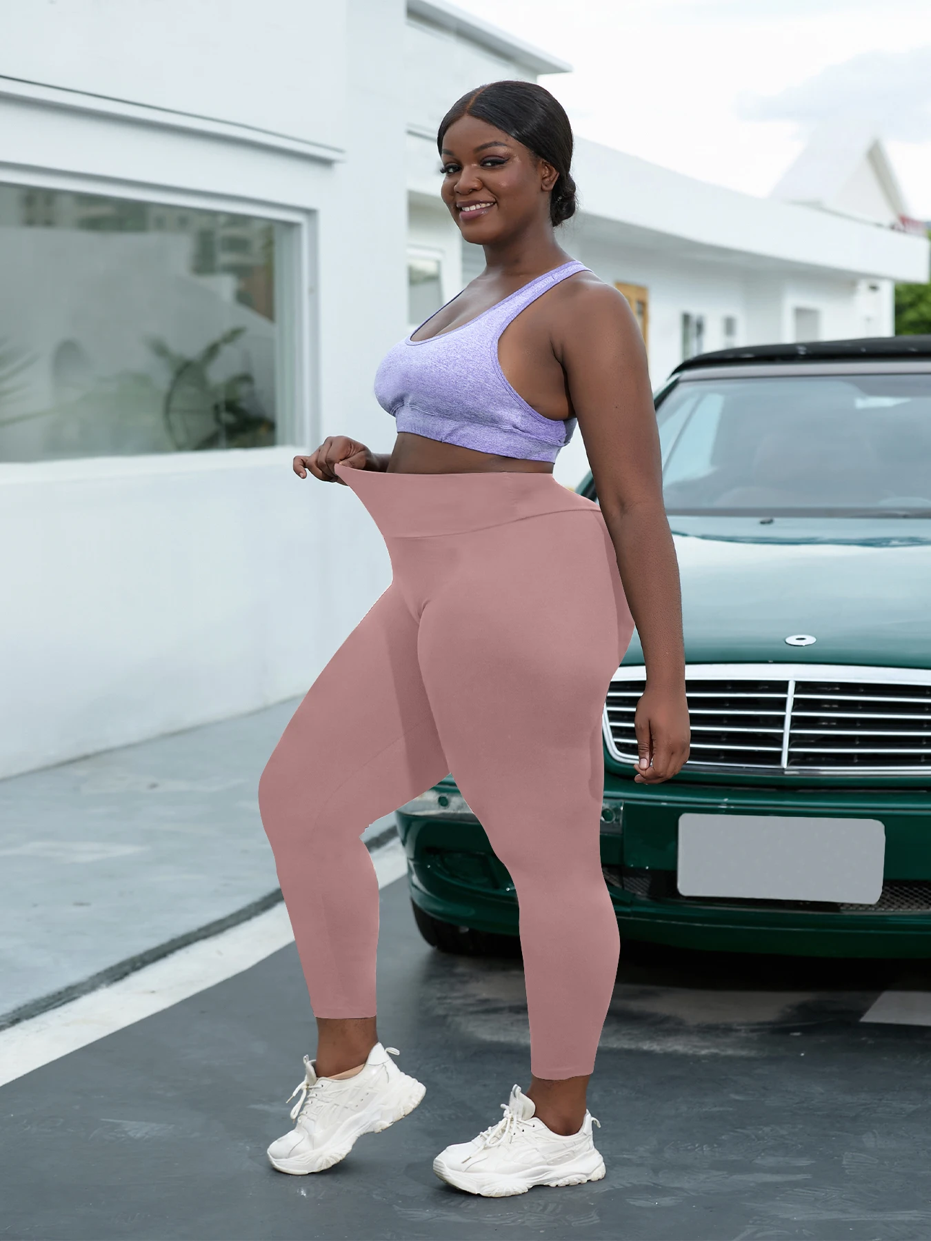 

Женские супер мягкие леггинсы с высокой талией для контроля живота, без прозрачных тренировок, йоги, бега, спортивные леггинсы с эффектом пуш-ап для тренажерного зала и фитнеса