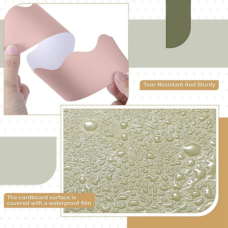 1Set For Bulletin Board Scalloped Bulletin Board For Classroom Bulletin Board Decor Paper