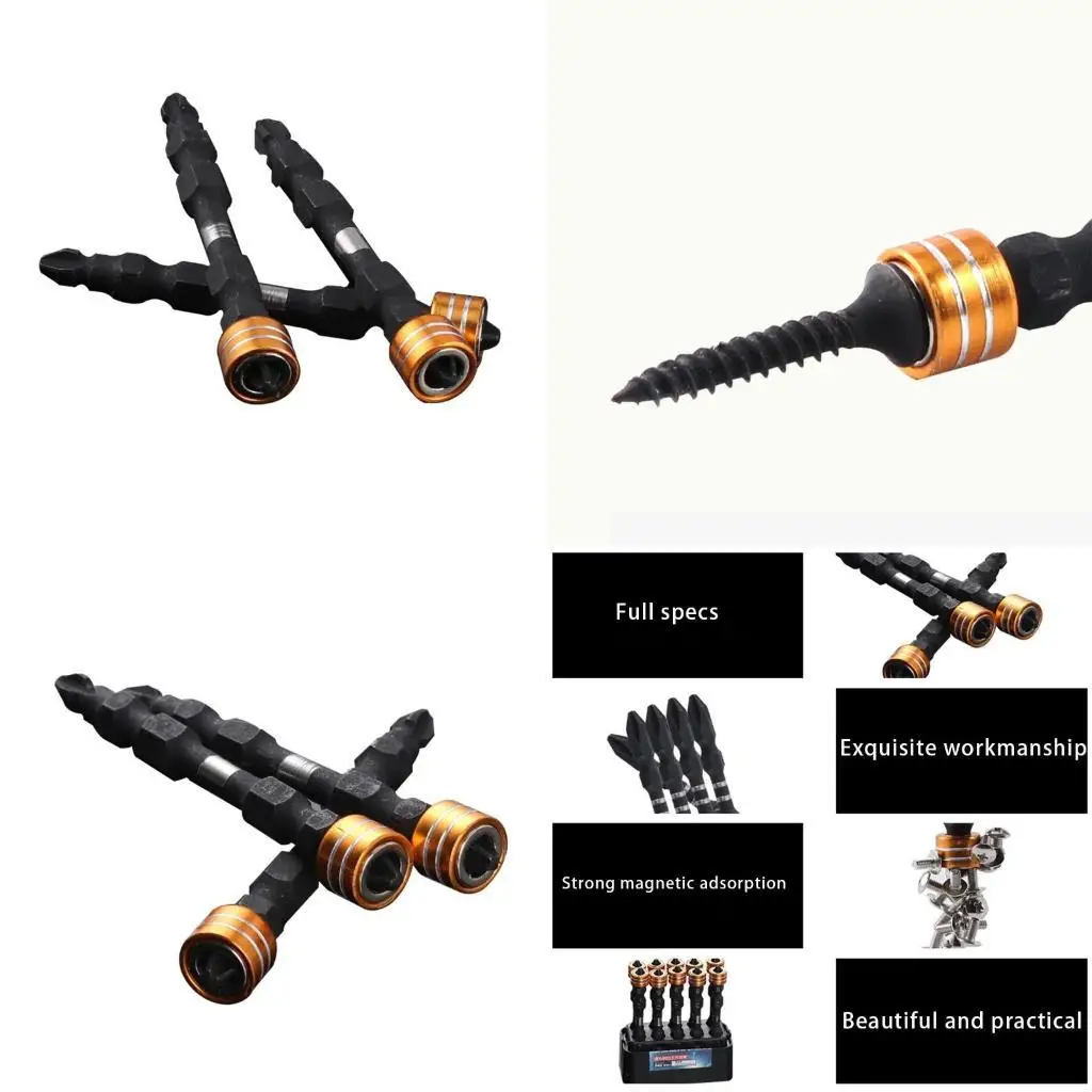 652F PH2 Hardness 65mm Double for Cross for Head Electric Screwdriver Bit With Bracket Screw Driver with Ri