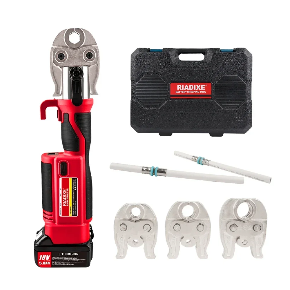 Ges-1525 Battery Powered Hydraulic Pipe Crimping Tool Copper Pex Plumbing Tool Crimper Press Plumbing Pipe Tool