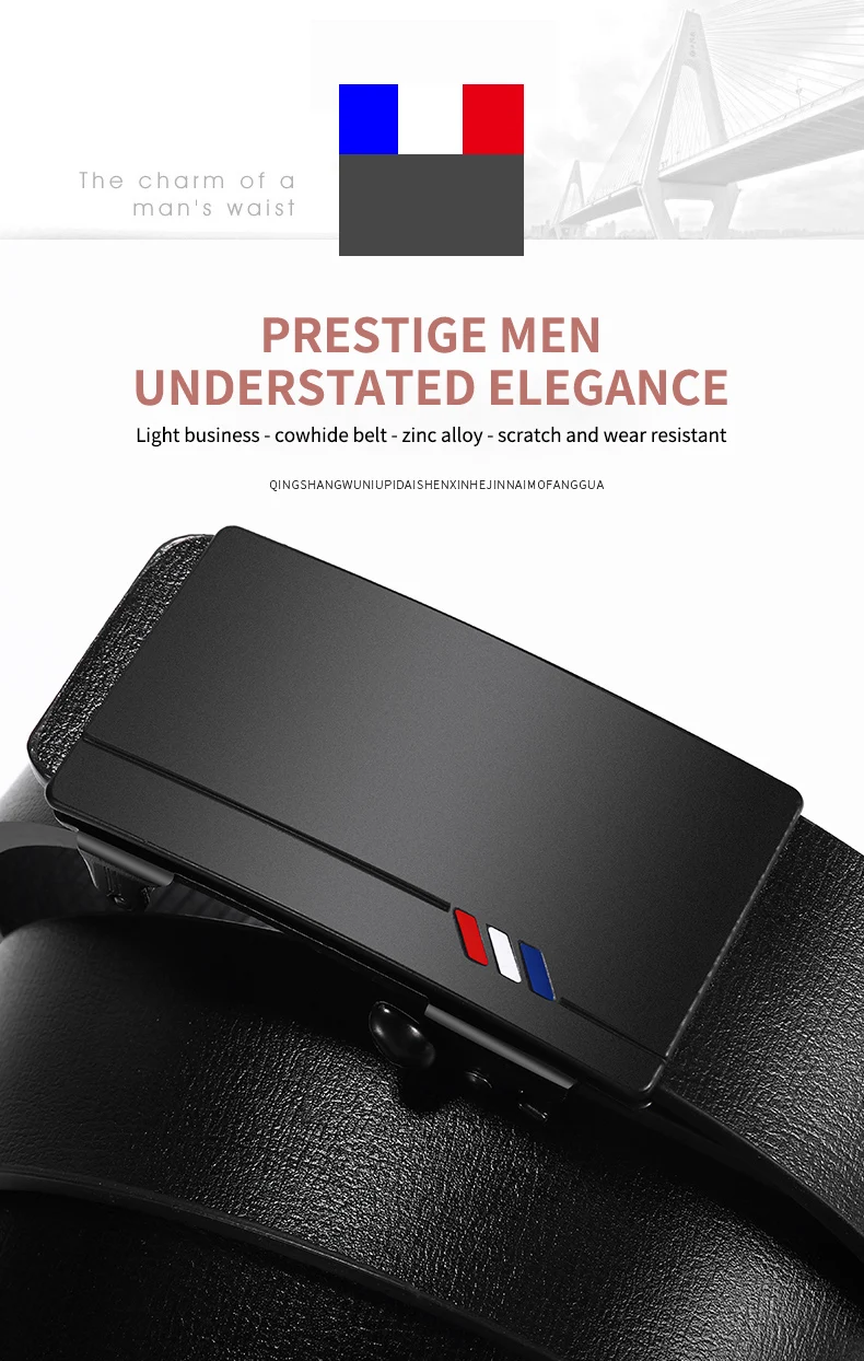 Gürtel Berühmte Marke Gürtel Männer Herren Gürtel Qualität Echtes Luxus Leder Gürtel Für Männer Gürtel Männlich Strap Männlich Metall Automatische Schnalle – Detail 2