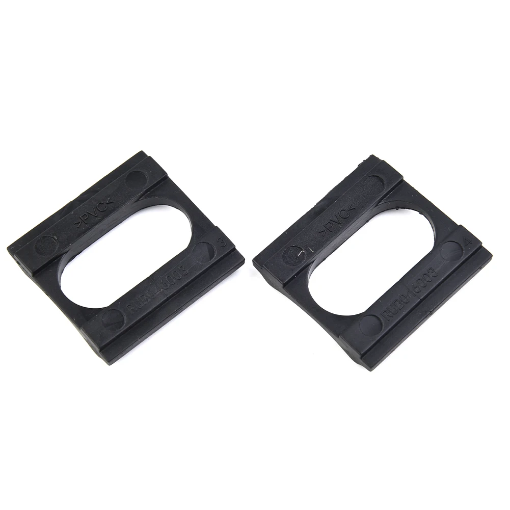 

Mounting Spacers Battery Bracket Battery Mount High Quality Rubber Rubber Pad Shockproof 2pcs 3.5cm*3.8cm Black