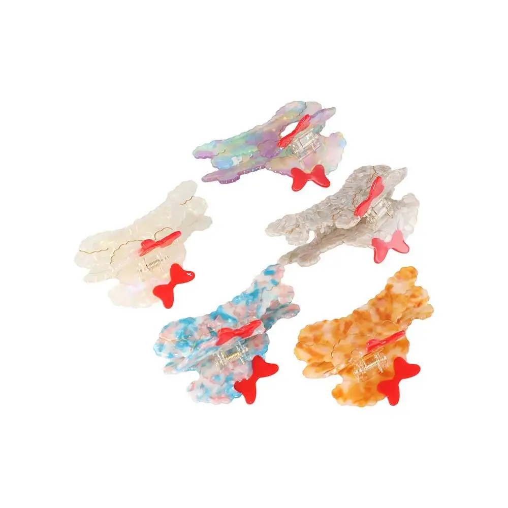 

Shark Clip Bow New Hair Catch Acetate Hair Clips Poodle Dog Ponytail Holder Animal Hair Claws Korean Shark Clip Women Hairgrips