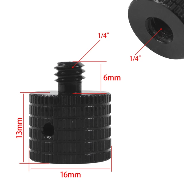 Gereiny 2X Vis Pour Appareil Photo Reflex Numérique 1/4 à M4