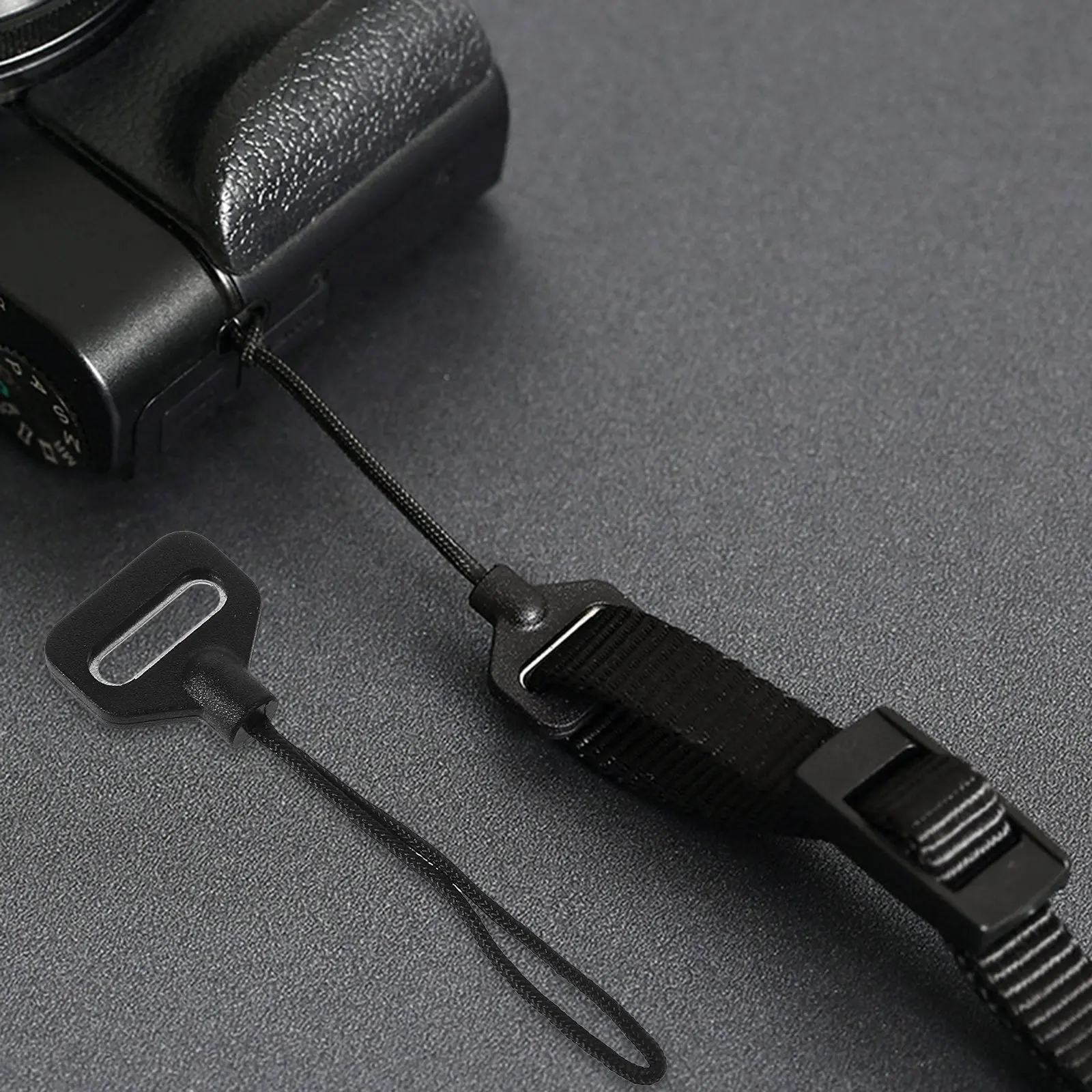 2 Peças Adaptador de Fivela para Alça de Câmera DSLR/Mirrorless, para Pescoço, Pulso, Ombro, Suporta até 10Kg, Largura de 11Mm