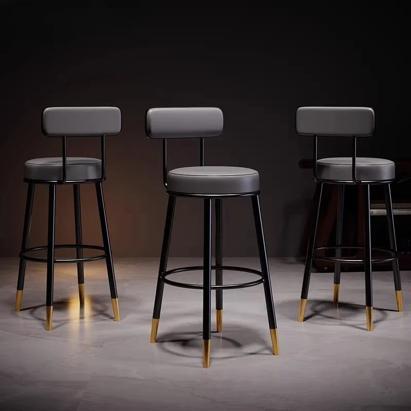 Chaises, Taburetes de Bar para el hogar, salón de maquillaje de lujo, Taburetes altos de Cocina, Taburete elegante, Taburete Alto, Cocina, muebles de Bar, mostrador